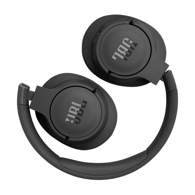 JBL Tune 770NC - Black - Adaptive Noise Cancelling Wireless Over-Ear Headphones - Detailshot 4 image number null