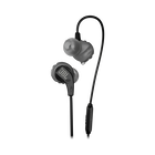 JBL Endurance RUN - Black - Sweatproof Wired Sport In-Ear Headphones - Hero