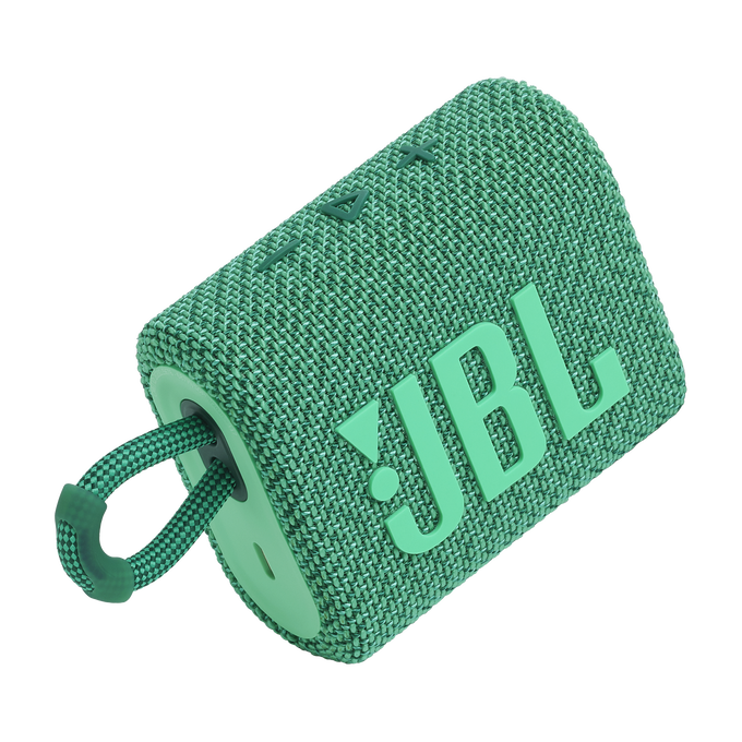 JBL Go 3 Eco - Green - Ultra-portable Waterproof Speaker - Detailshot 2 image number null