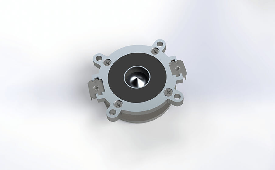 HDI-3600 Patented 2410H-2 1" (25mm) compression driver with High Definition Imaging ™ geometry horn. - Image