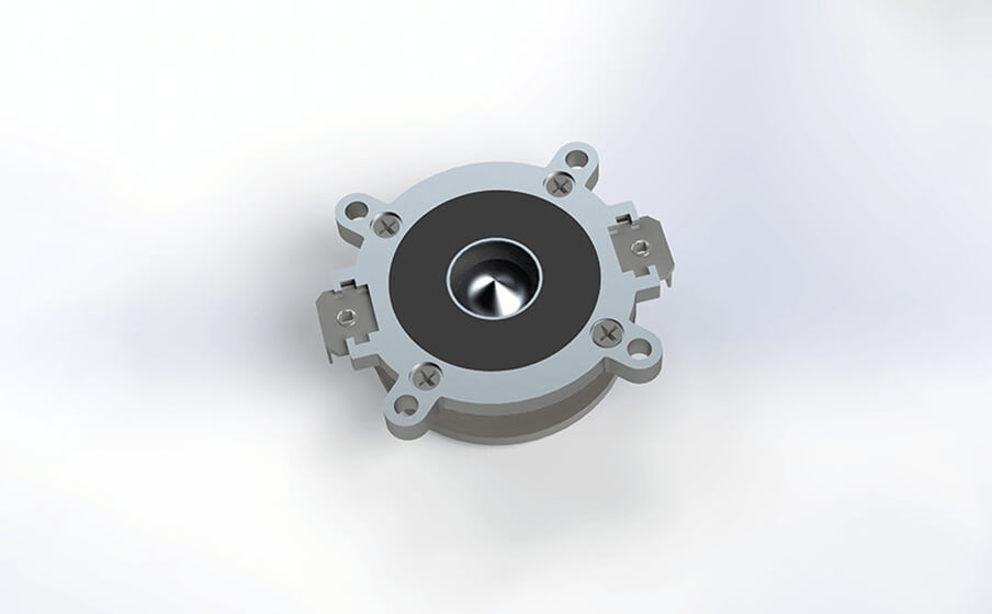 HDI-1600 Patented 2410H-2 1" (25mm) compression driver with High Definition Imaging ™ geometry horn. - Image