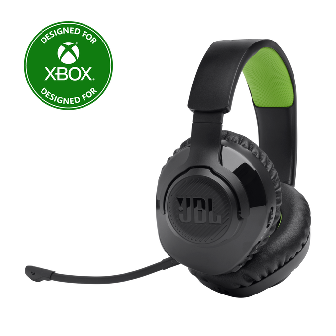 JBL Quantum 360X Wireless for XBOX - Black - Wireless over-ear console gaming headset with detachable boom mic - Hero image number null