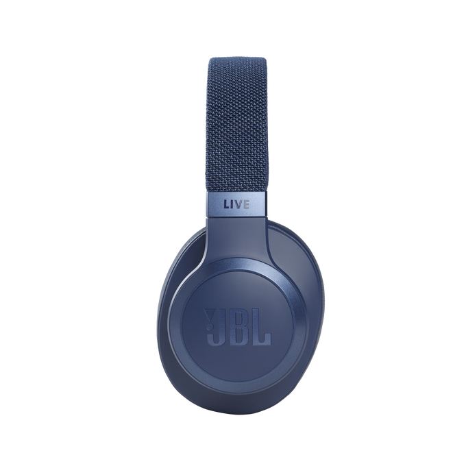 JBL Live 660NC - Blue - Wireless over-ear NC headphones - Detailshot 1 image number null