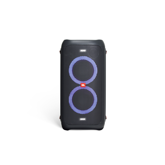 JBL PartyBox 100 - Black - Powerful portable Bluetooth party speaker with dynamic light show - Detailshot 6 image number null